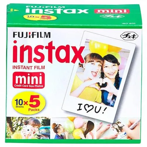 Fujifilm Instax Mini Film | 50 Pack
