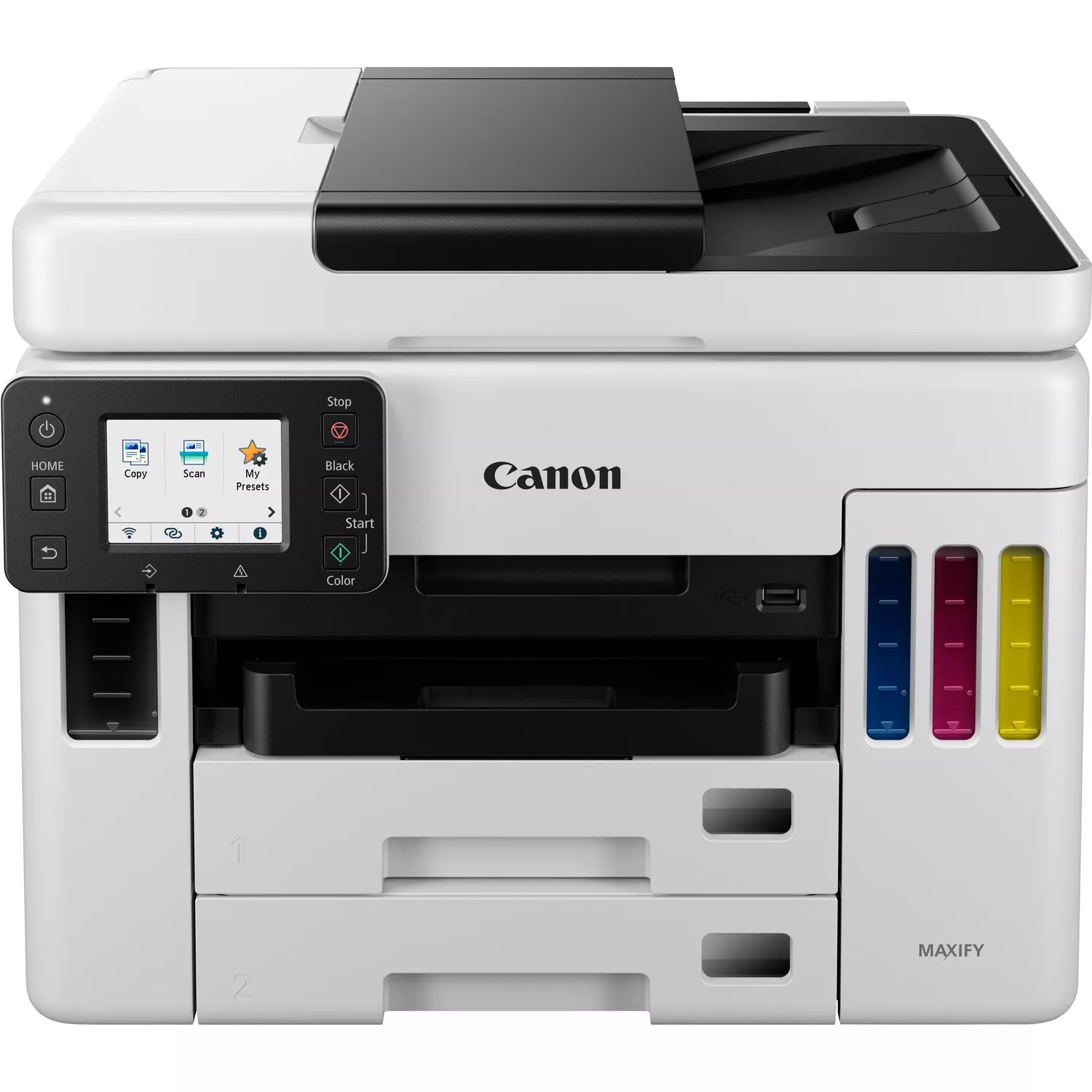 Canon MAXIFY GX7050 Wireless Colour All-in-one Refillable MegaTank Inkjet Printer