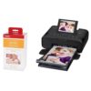 canon selphy cp1300 photo printer with rp 108 ink paper set black CameraWorld Cork