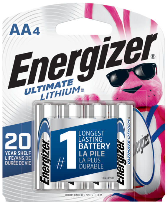 Energizer AA Lithium batteries