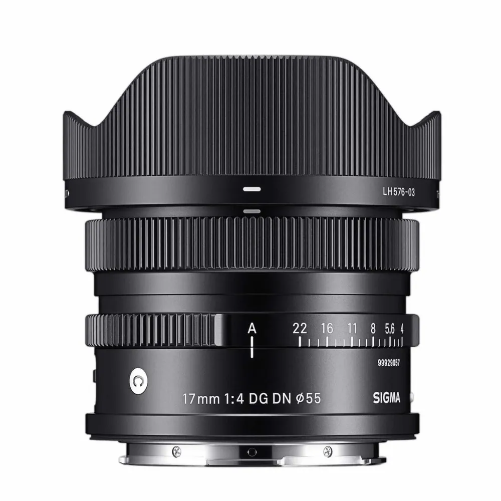 Sigma 17mm F4 DG DN lens