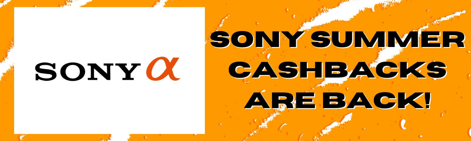 Sony Summer cashback camera sale ireland