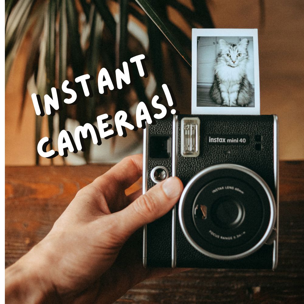 Instant cameras