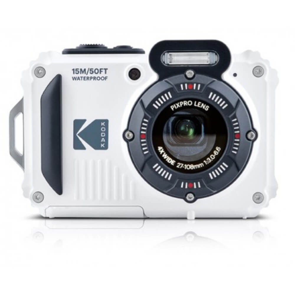 Kodak PixPro WPZ2 Compact Camera white digicam CameraWorld Cork