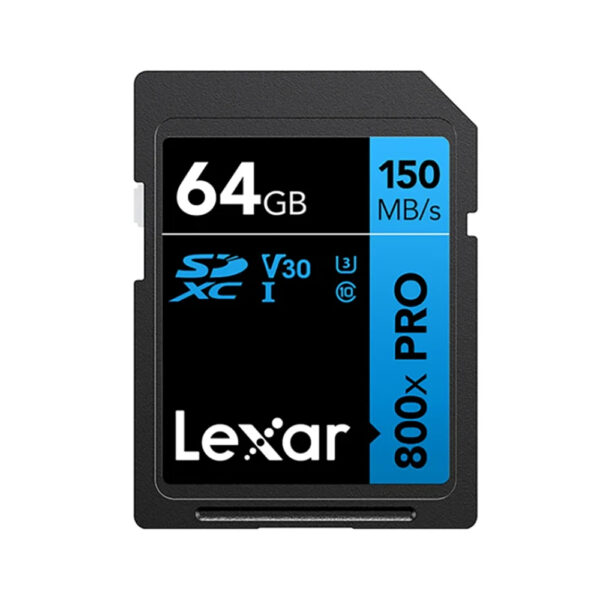 Lexar 64GB SD memory card