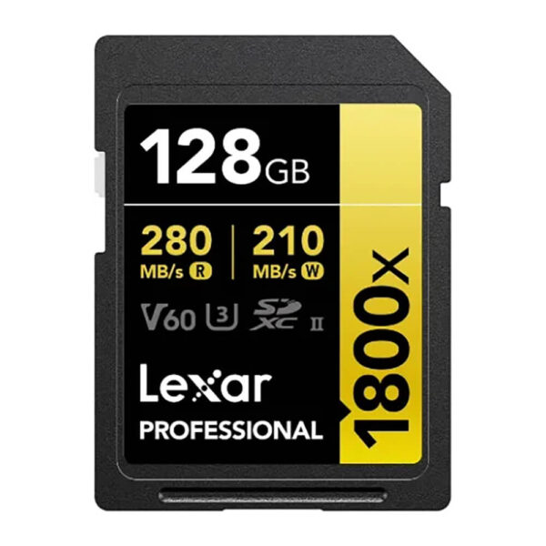Lexar Gold 128GB UHS-ii SD memory card