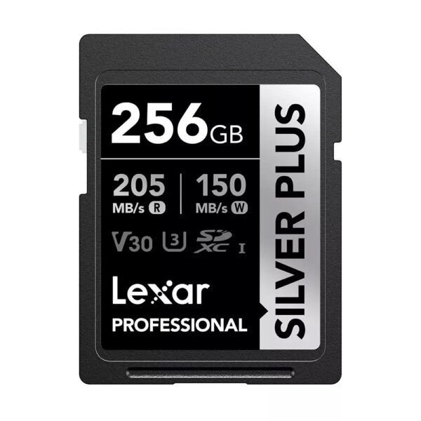 Lexar Silver Plus 256GB SD memory card