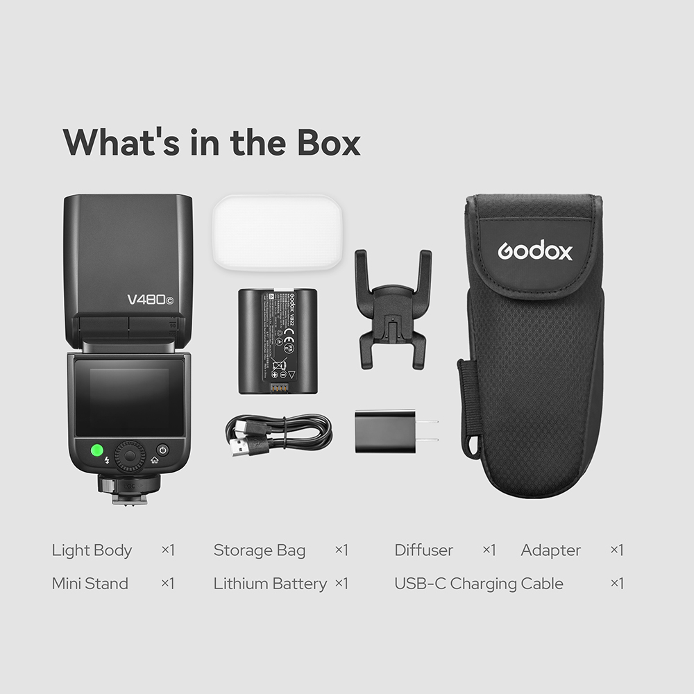Godox V480 flash 4 Godox V480 flash - Image 4