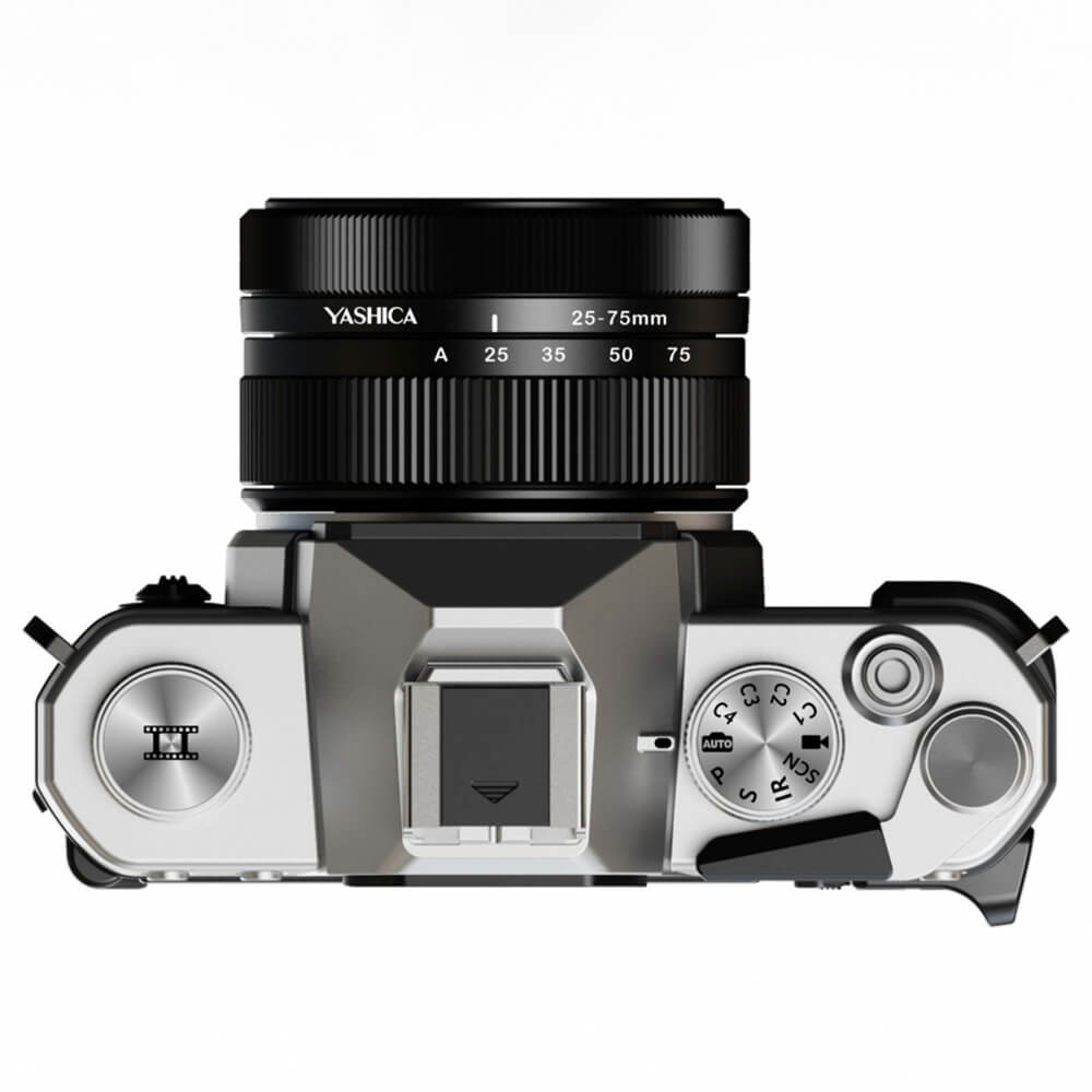 Yashica FX-D 100 camera 3 Yashica FX-D 100 camera top