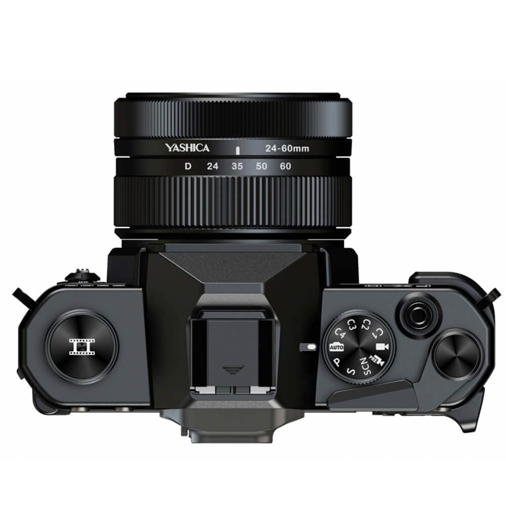 Yashica FX-D S300 camera 2 Yashica FX-D S300 camera top